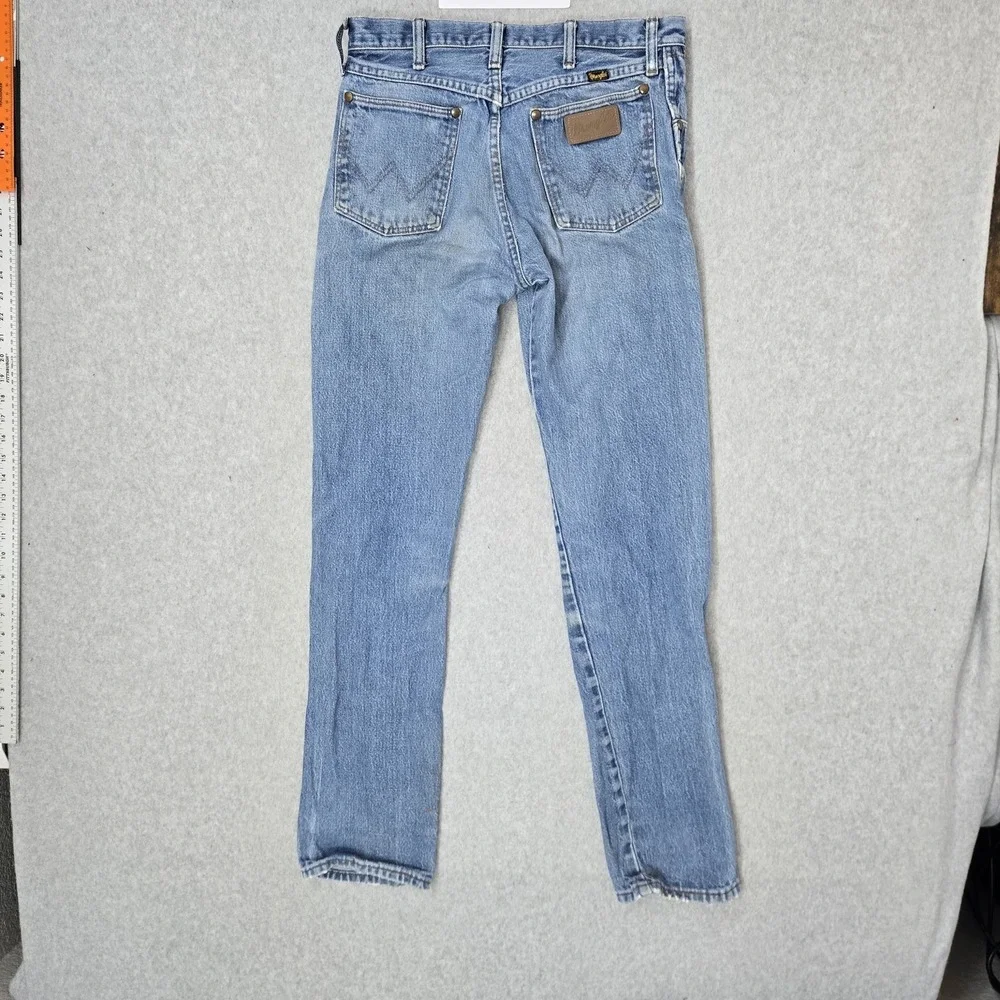 VINTAGE Wrangler Men Jeans 30x34 Blue USA 90s Denim 32